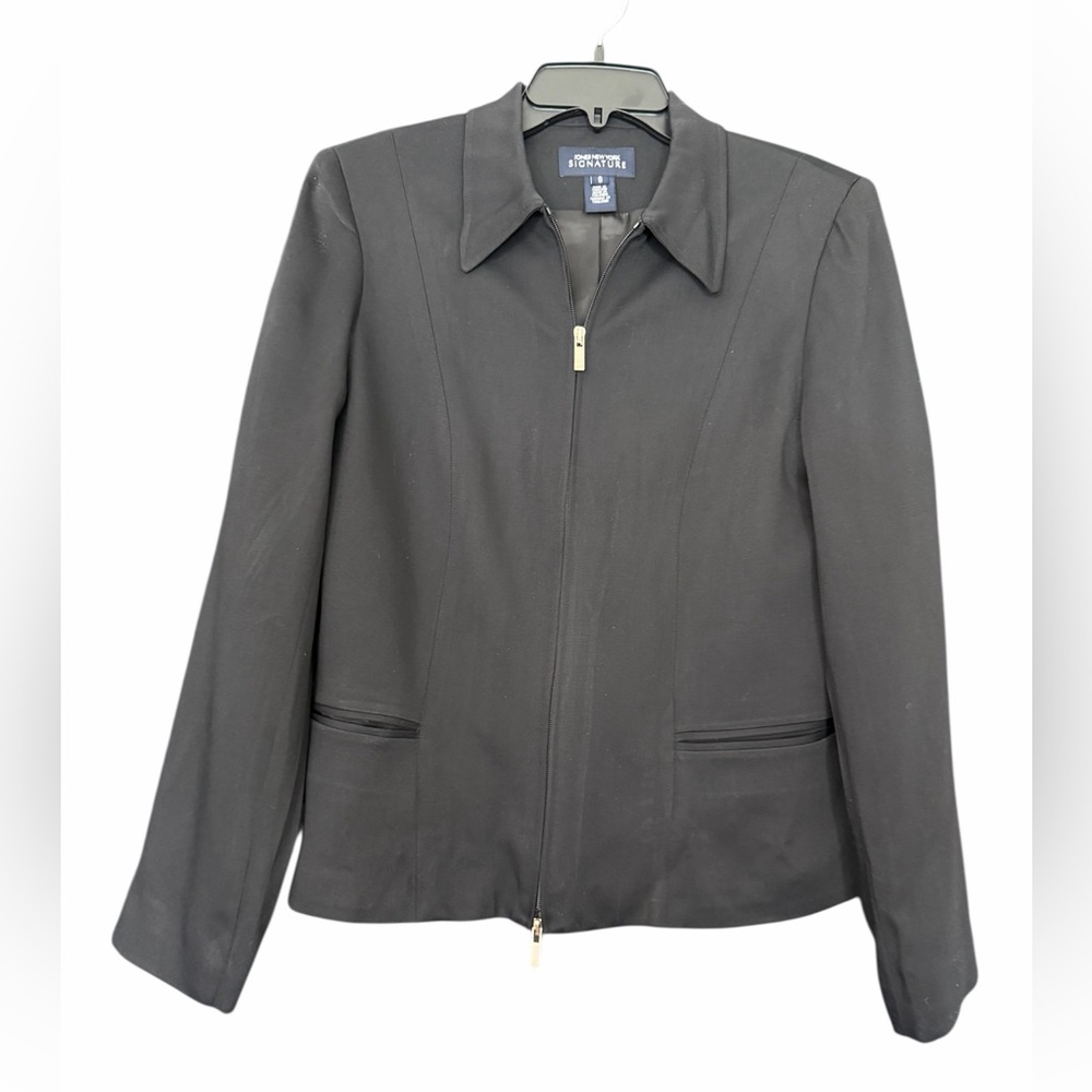 Jones New York Black Women's Zip Jacket